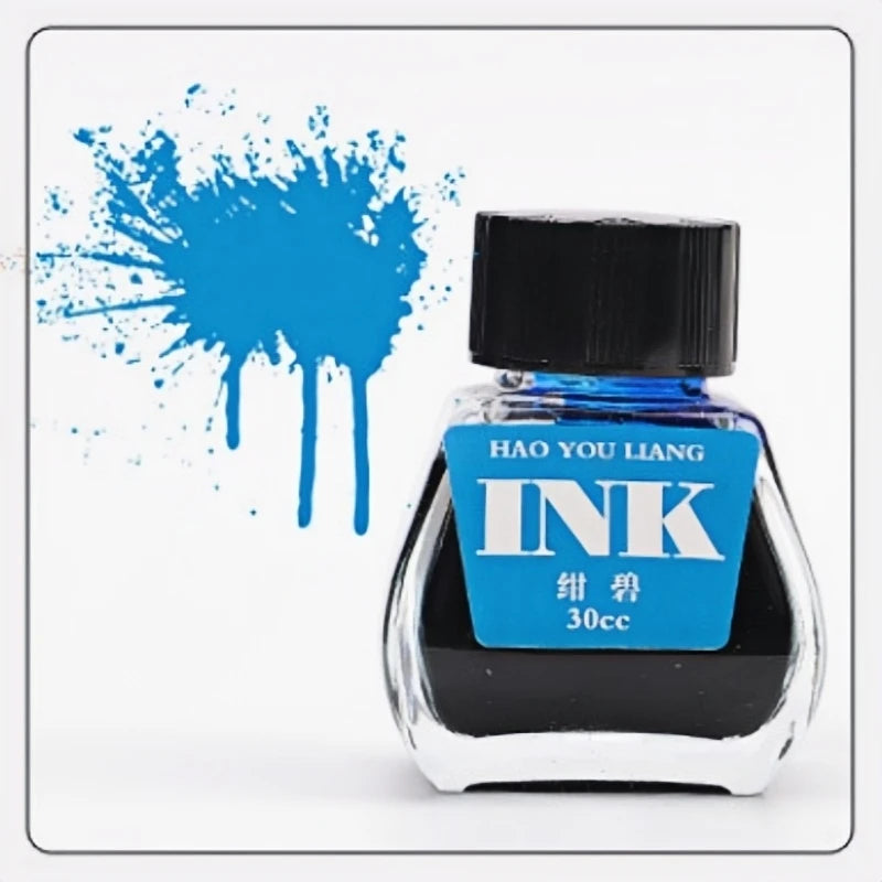 30cc Drawink Ink 16 colours Ink Dye Type Non-carbon non-clogging fountain pen ink Coloured ink Fountain pen light colour ink - Sun Studio