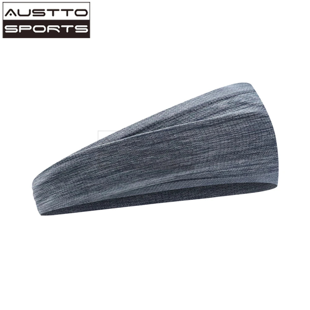 Austto Sports Athletic Headbands Cooling Sweatband for Men Women Running Cycling Hiking Yoga Fitness - Sun Studio