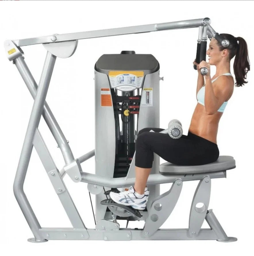 Fitness Equipment Commercial Gym Club Strength Training Heavy Duty Pin Loaded Seated Lat Pull Down Exercise Machines - Sun Studio