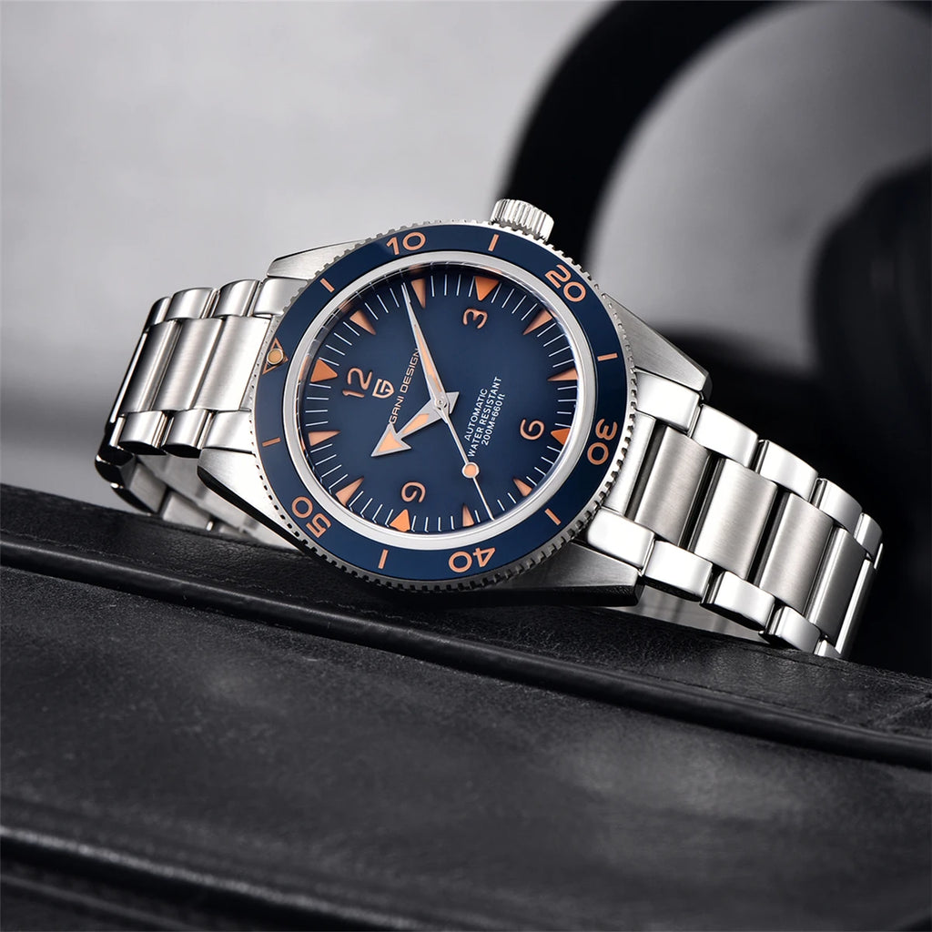2026 New PAGANI Design 41mm Men's Automatic Mechanical Watch Classic Retro 200m Waterproof Business Sports Watches Reloj Hombre - Sun Studio