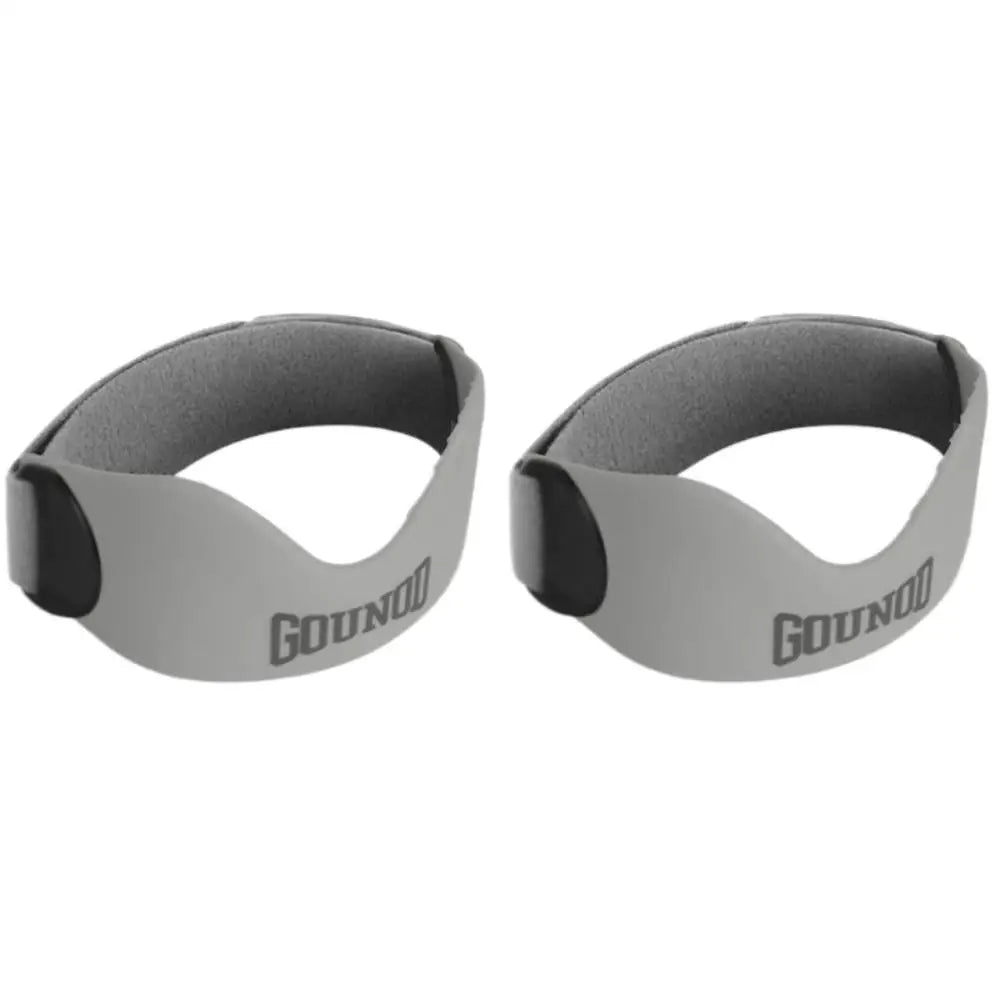 1pair Patellar Tendon Knee Strap Adjustable Silicone Compression Brace Shock Absorption For Basketball Running Pain Relief - Sun Studio