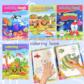Children's Drawing Book Coloring Drawing Book Color Filling Graffiti Picture Book Painting Educational Toy Gift Concentration - Sun Studio