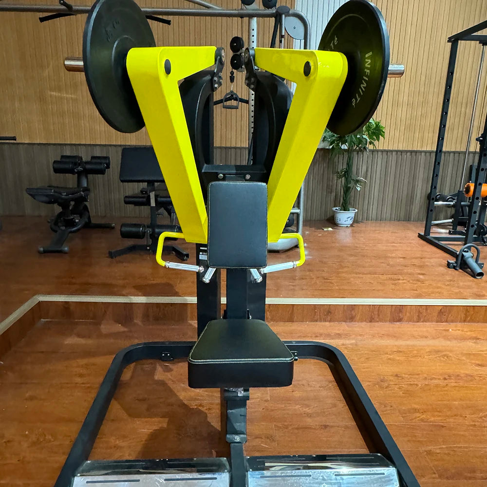Land Commercial Gym Machine Plate Loaded Gym Equipment Lat Pulldown Machine - Sun Studio