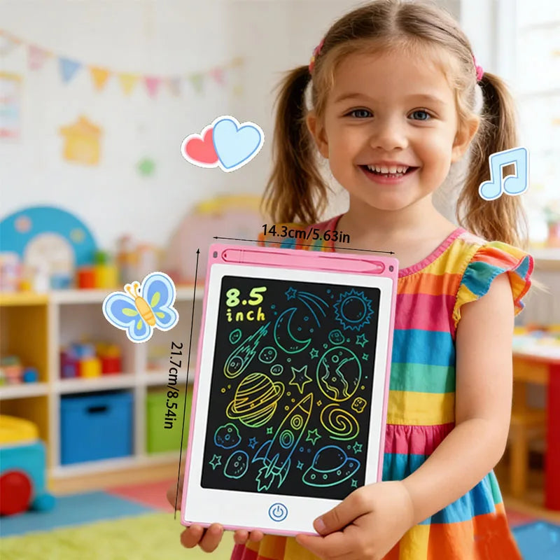8.5 Inch LCD Writing Tablet Digital Drawing Tablet Handwriting Pads Portable Electronic Doodle Blackboard Travel Educational Toy - Sun Studio