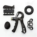 Gym Fitness Adjustable Count Hand Grip Set Finger Forearm Strength Muscle Recovery  Gripper Exerciser Trainer Ball Decompression - Sun Studio