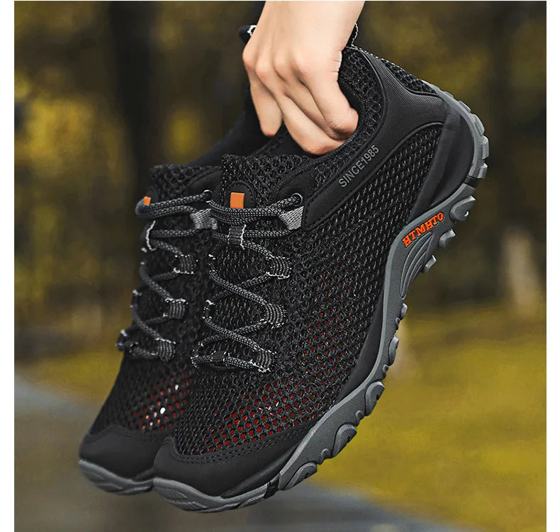 Paul 2026 New 571 Water Shoes Men's Casual Shoes Single Lace Youth Hollow Mesh Shoes Breathable Comfortable Fashionable - Sun Studio