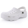 Eyriphy Men Slippers Garden Shoes Breathable Hole Slippers Outdoor Fishing Shoes Non-Slips Kitchen Slippers EVA Sole Men Sandals - Sun Studio