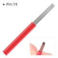 50Pcs Round Tattoo Needles Blades RS RL Microblading Permanent Makeup Fog Eyebrow Lip Needles Manual Pen Embroidery Needle - Sun Studio