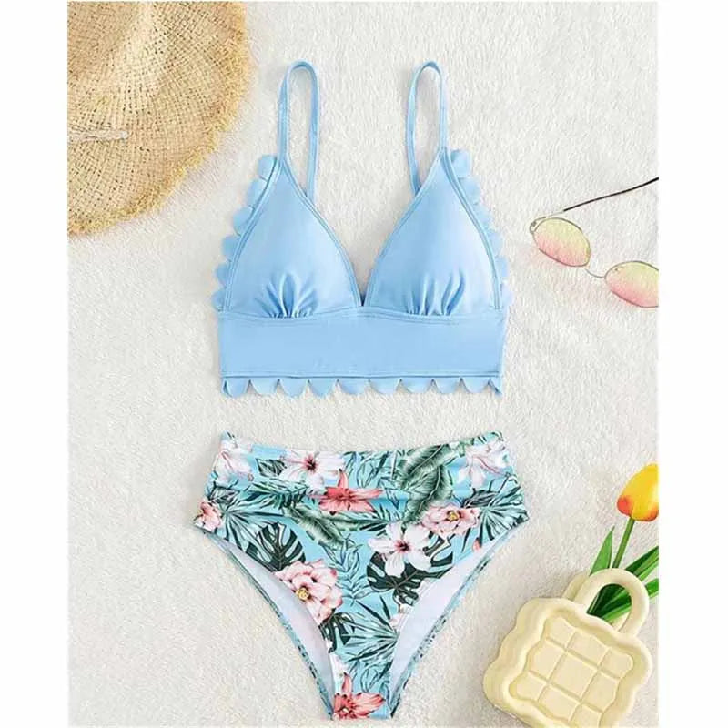 Family Matching Suits Boys Beach Shorts Mother Daughter Swimwear Father Son Swimsuit   Summer Bikini New Kids Prints Clothes - Sun Studio