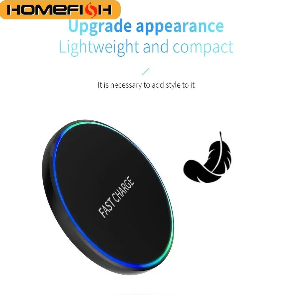 Wireless Charger For PHONE \PAD\WATCH \EarphonesInduction Fast Charging Pad Dock Station - Sun Studio
