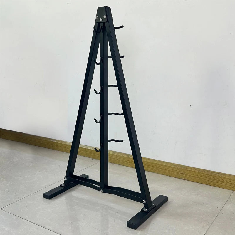 Gym Fitness LAT Pull Down Bar,Storage Rack,Heavy Duty,A-Frame Stand,Support Base for LAT Pulldown Attachments,LAT Bar - Sun Studio