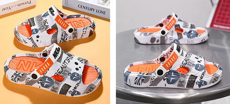 Soft Men's Shoe Eva Outdoor Sabot Male Slipper Fun Designer Luxury Low Price 2025 Fashion Comfortable High Quality Pvc Slides - Sun Studio