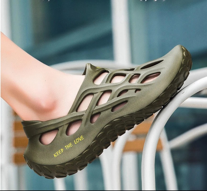 Men Summer Comfortable Breathable Sandals Outdoor Leisure Water Shoes for Hiking and Beach - Sun Studio
