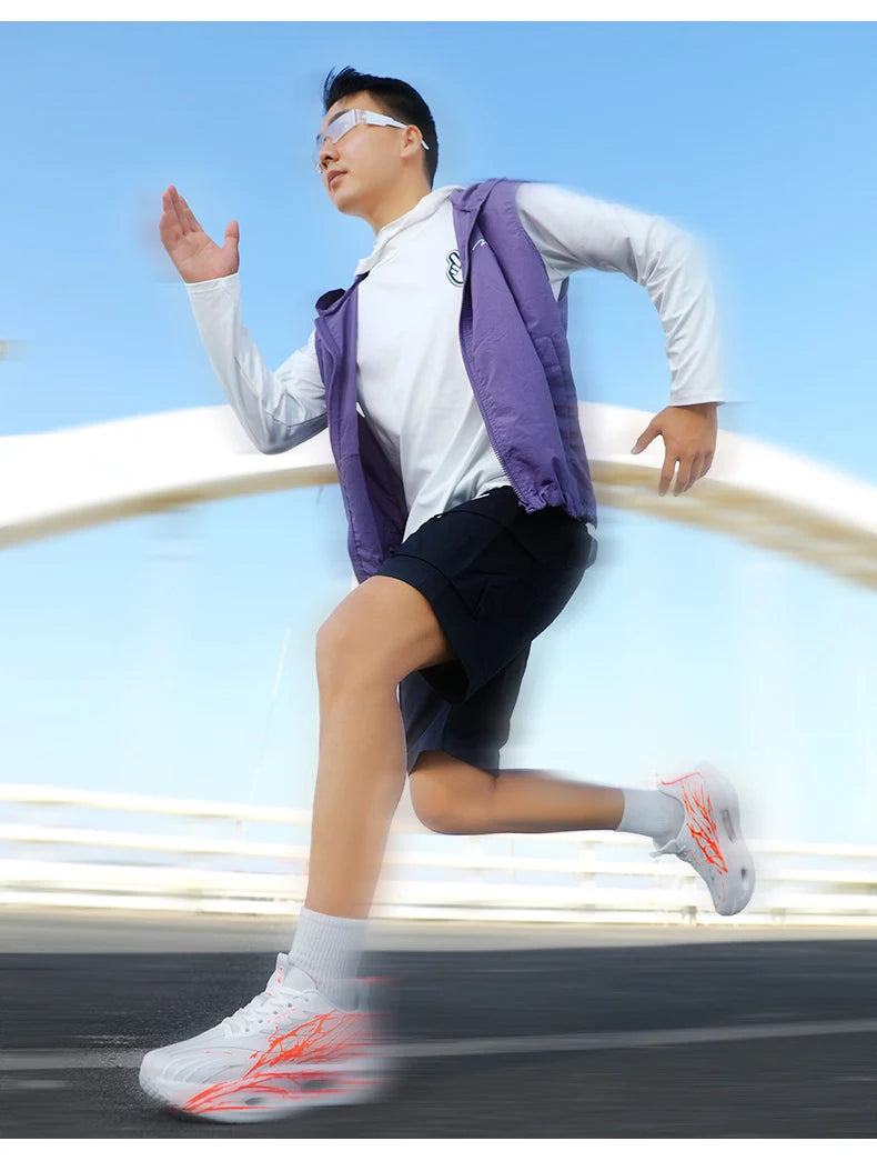 Men Sport Shoes Professional Cushioned Carbon Plate Running Shoes Breathable Couple Casual Sneakers Marathon Athletic Footwear - Sun Studio