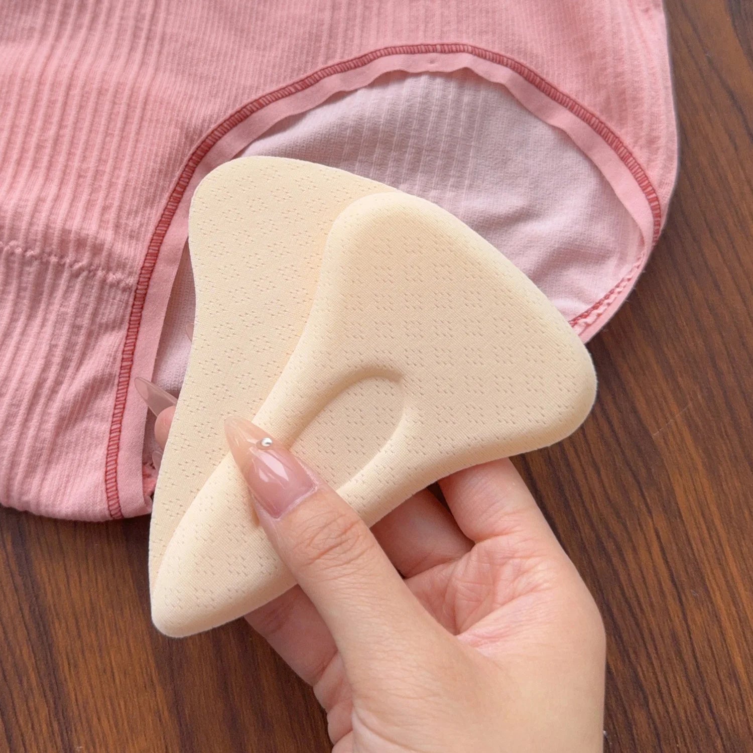 Women Panties Insert Private Concealer Protector Pads Reusable Nursing Adhesive Swimsuit Pad for Women Invisible Underwear Cover - Sun Studio