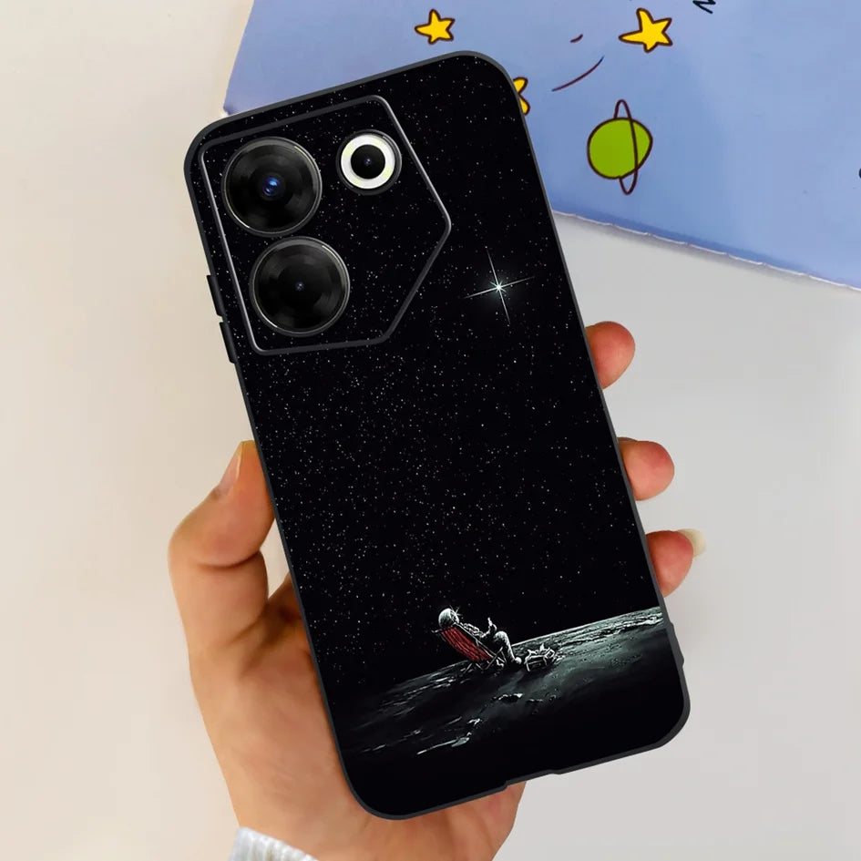 For Tecno Camon 20 Pro 5G Case 2023 Cute Love Heart Football Slim Cover Soft Silicone Funda For Tecno Camon20 Pro 5G CK8n Bumper - Sun Studio