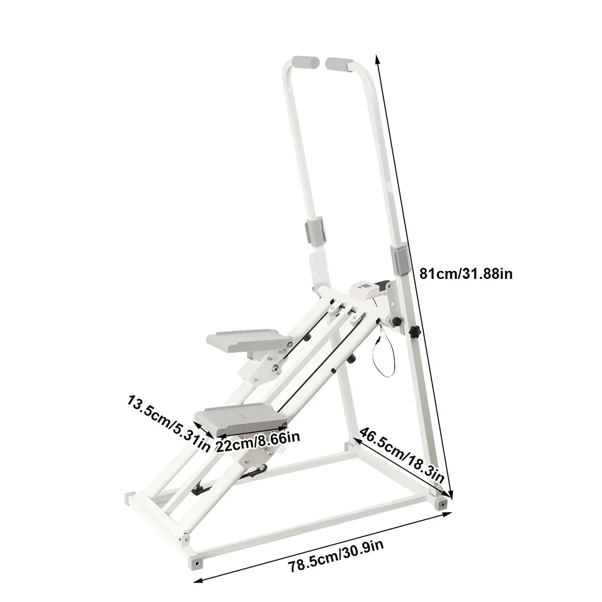 Multi-functional Stair Climbing Machine Fitness Home Treadmill in-situ Indoor Running Pedal Mountaineering Machine Sweating - Sun Studio
