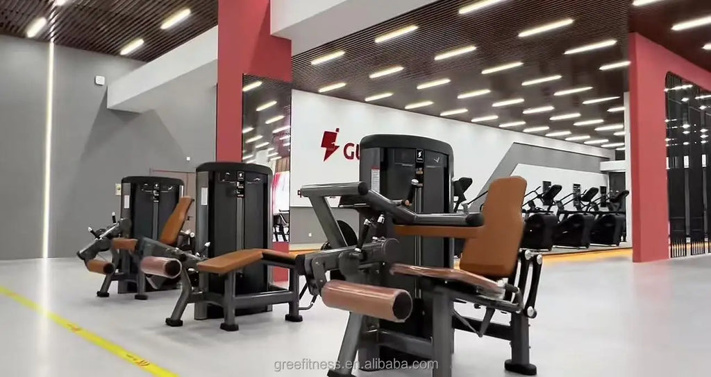 Commercial Gym Pin Load Selection Machine Lat Pulldown Seated Equipment With Adjustable Function For Chest And Arms Training - Sun Studio