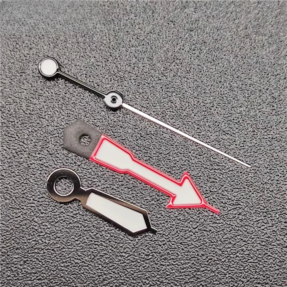 Green Luminous Watch Needle Abalone Watch Hands for NH35A Movement Men's Watches Accessories Replacement Parts - Sun Studio