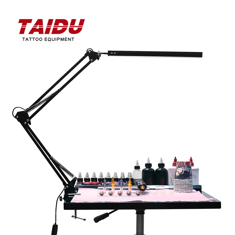 TAIDU Tattoo Adjustable angle Led Work Light 12W Steel with portable Tattoo Lighting clamp Led working lamp Tattoo Equipment - Sun Studio