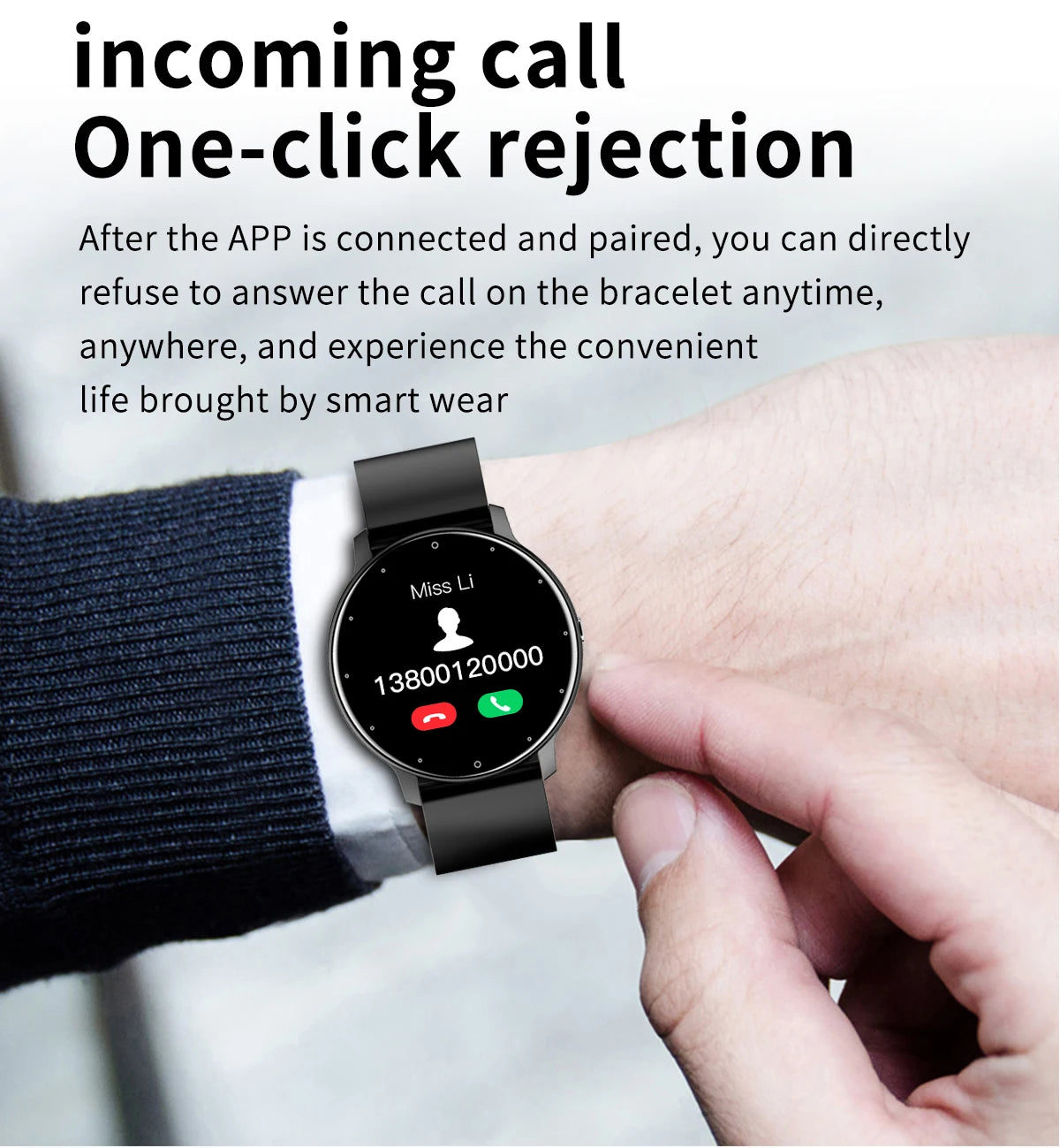 LIGE New Smart Watch Men Sports Fitness Watches Heart Rate Full Touch Screen Bluetooth Call 2026 New Ultra Light Smartwatch Men - Sun Studio