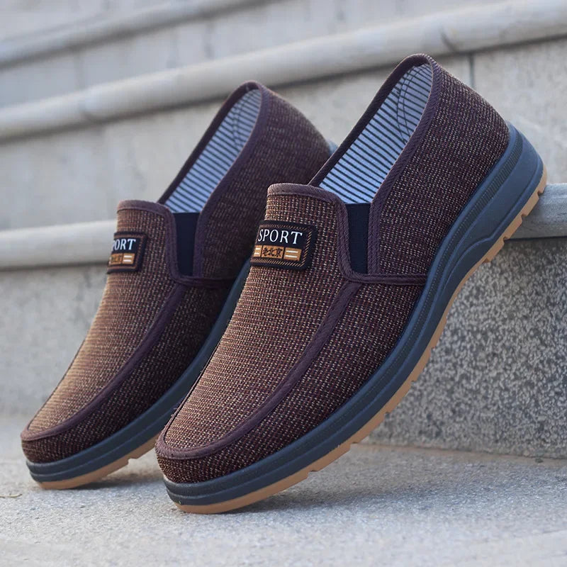 Hot selling men's sports shoes for spring and summer 2025, casual old Beijing walking shoes, breathable men's cloth shoes - Sun Studio