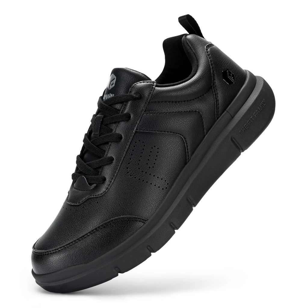 FitVille Men's Work Shoes Men Extra Wide - Sun Studio