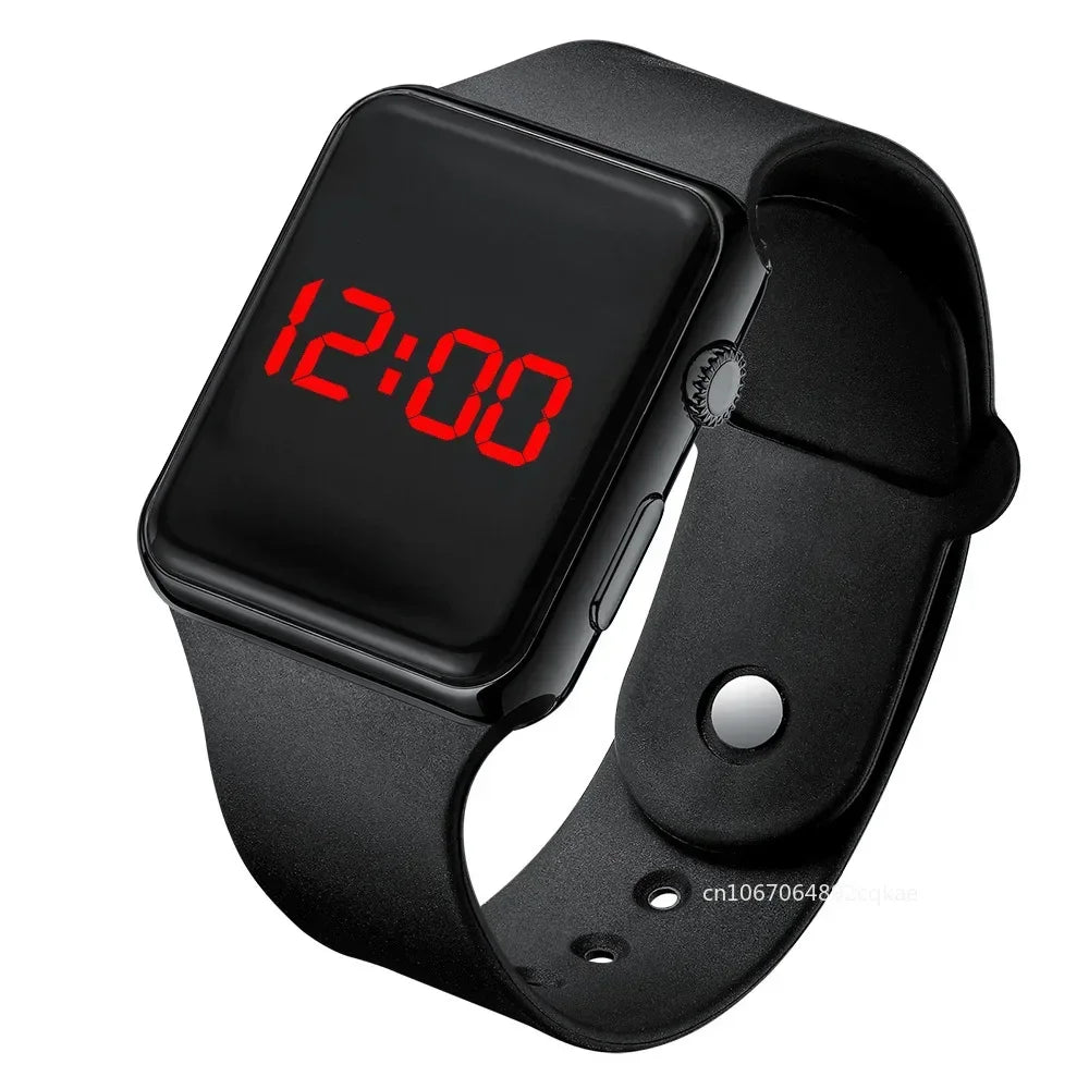 Digital Watches Men Women Electronic Square LED Sport Wristwatch Fashion Casual Simple Silicone Female Clock Reloj Para Mujer - Sun Studio