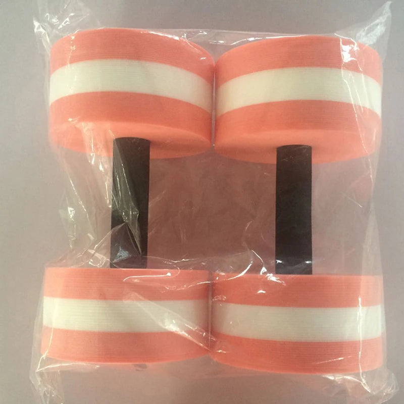 Floating Swim Gym Dumbbell Water Weight Aerobics Fitness Pool Water Swimming Aqua Exercise Barbell EVA Foam Aquatics Dumbbell - Sun Studio