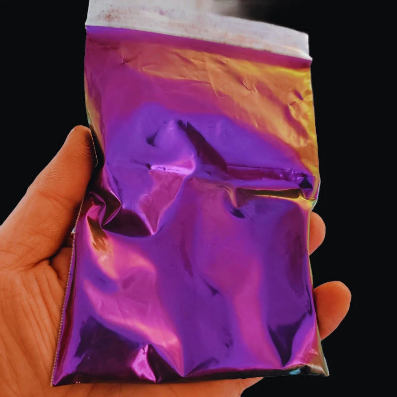 1G/Jar Super Chameleon Automotive Paint Pigment Powder Hypershift Chameleon Pigment Colorshift Blue/Red/Purple Item:HLMR-46 - Sun Studio