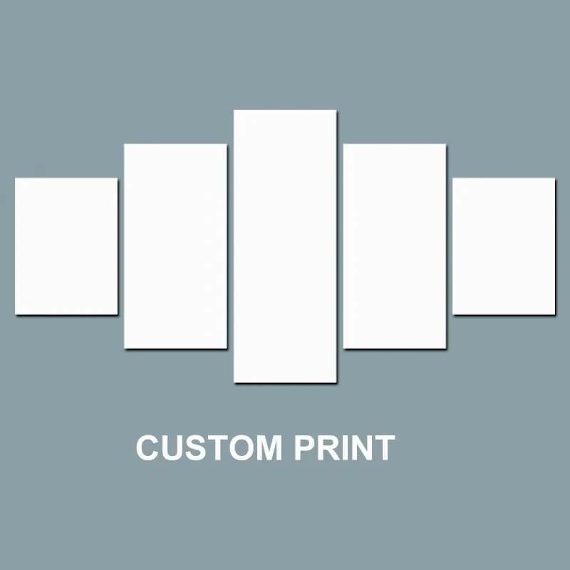 Custom Canvas Painting Wedding Family  Kids Landscape Any Photos Waterproof Posters Prints Wall Art Living Room Home Decor - Sun Studio