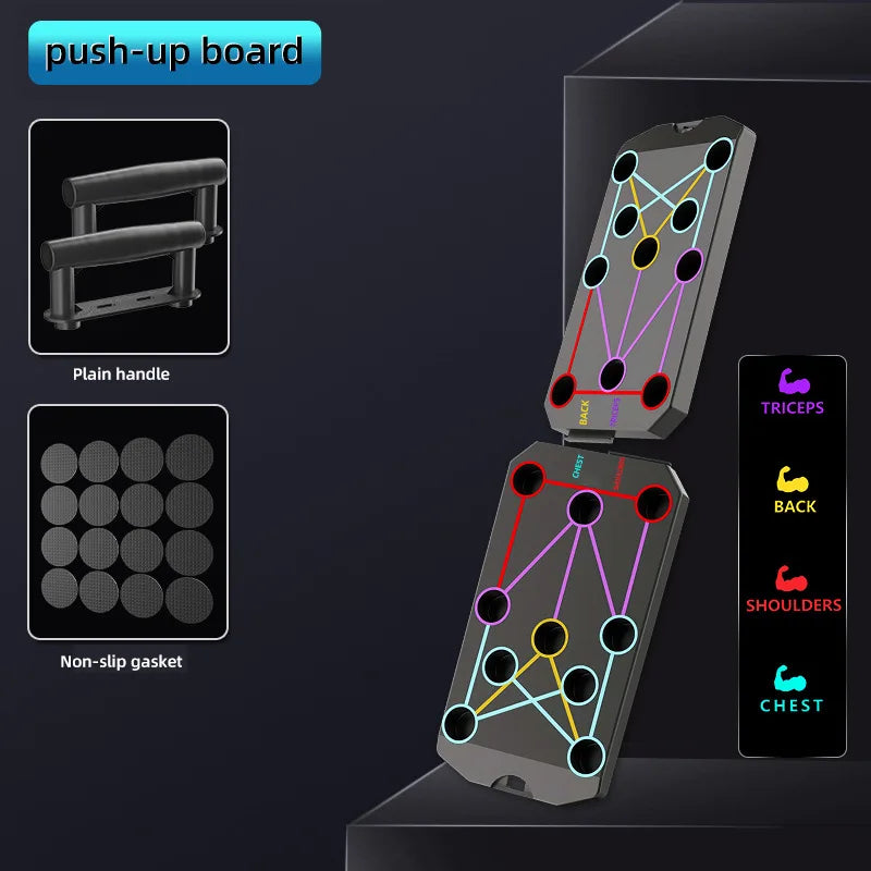 Multi-Functional Push-Up Stand Training Board – Fitness Equipment for Chest & Abdominal Muscle Training, Assists with Planks - Sun Studio