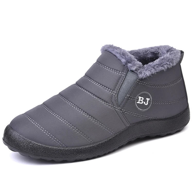 Warm Men's Boots Snow Plus Size Winter Boots For Men Fur Shoes For Men Unisex Ankle Boots Waterproof Work Shoes Footwear - Sun Studio
