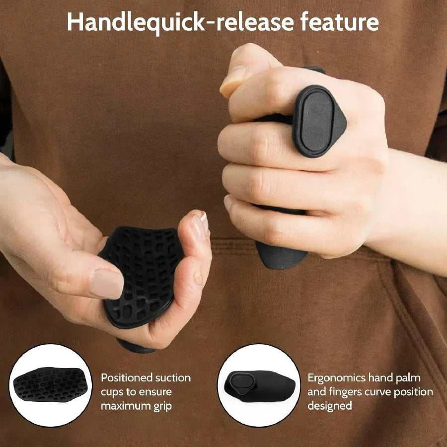Gym Grips Fingerless Workout Gym Gloves Ergonomics Workout Grip Hand Protection Weight Lifting Grips Bodybuilding Gymnastics - Sun Studio