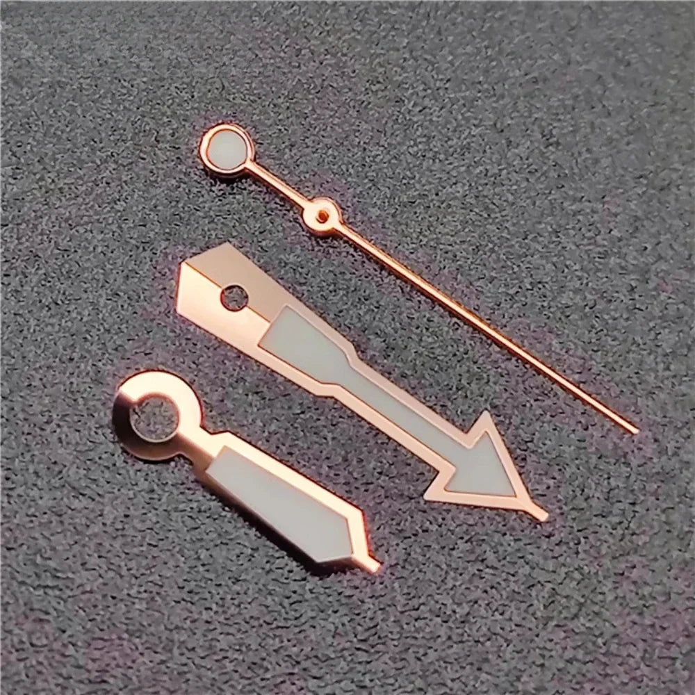 Green Luminous Watch Needle Abalone Watch Hands for NH35A Movement Men's Watches Accessories Replacement Parts - Sun Studio
