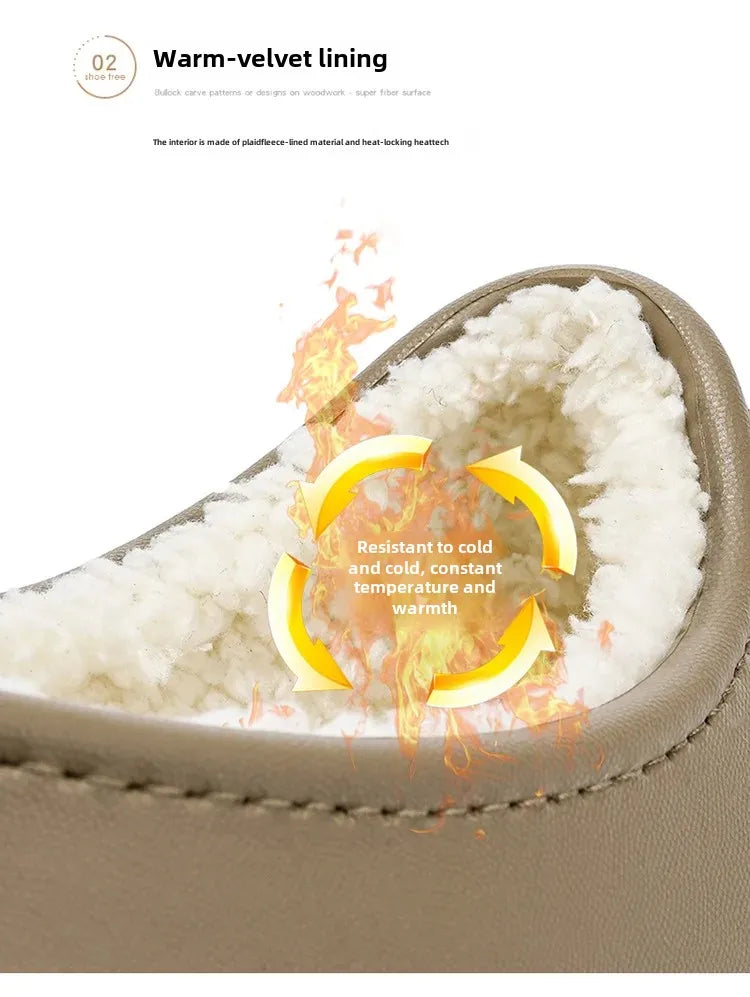 Waterproof Cotton Chef Shoes For Men Anti-Slip Work Footwear Warm Comfortable Kitchen Specialized Shoes With EVA Outsole - Sun Studio