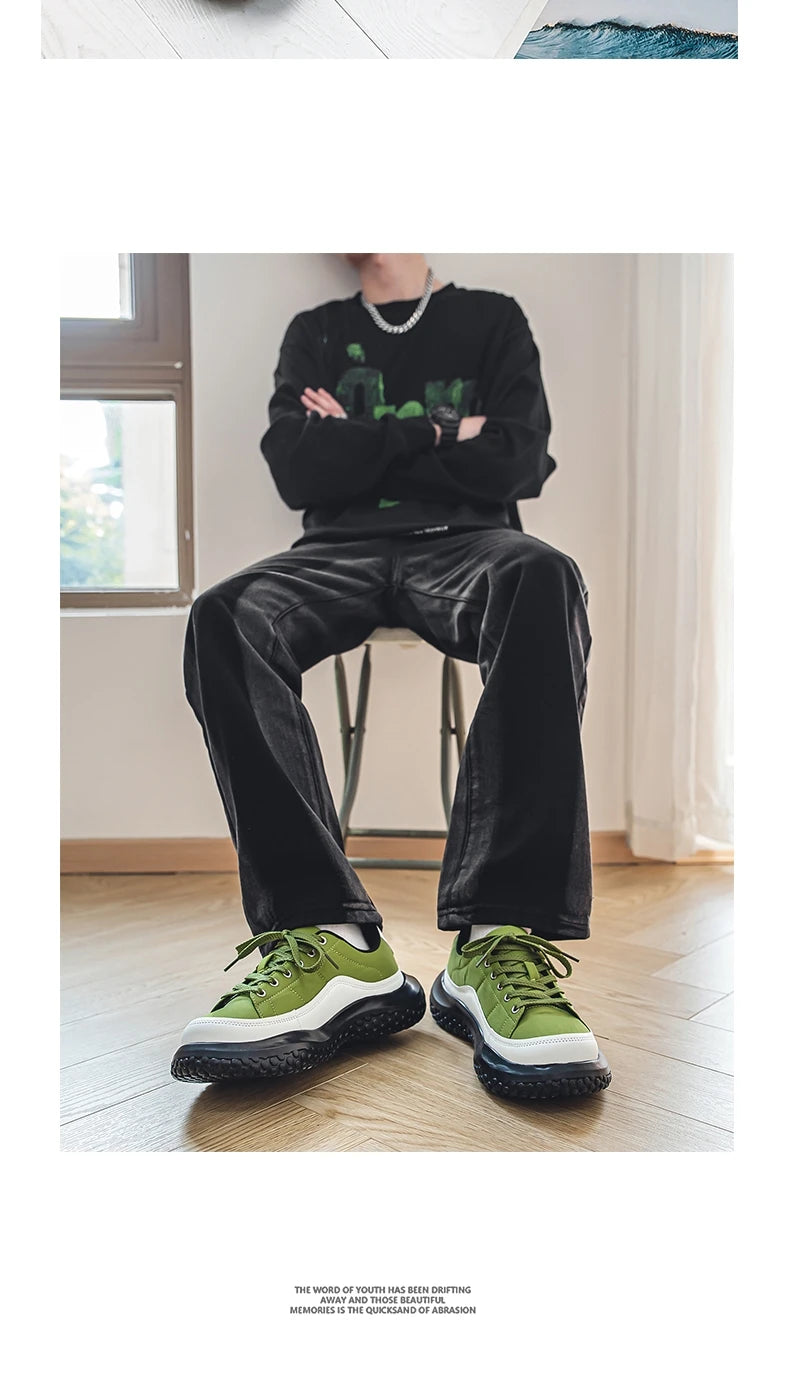 2025 Men Canvas Shoes Casual Shoes Street Fashion Youth Flat Skate Shoes Sneakers Loafers New Summer Breathable Comfortable Wild - Sun Studio