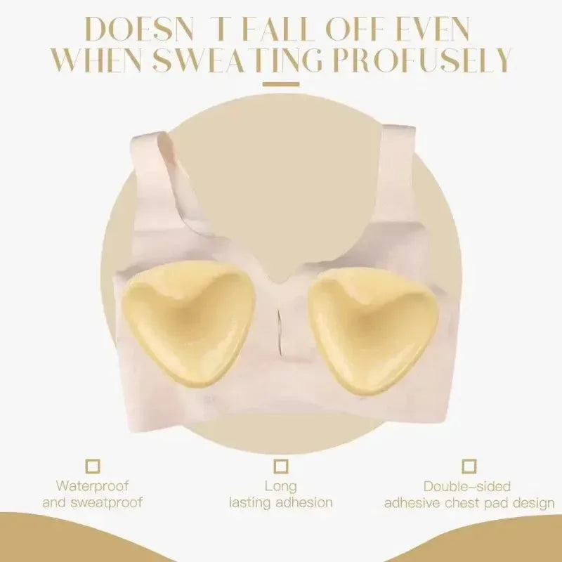 New Double Sided Adhesive Sticky Bra Inserts Push Up Thick Pads Women's Swimsuit Bikini Cup Enhancer - Sun Studio
