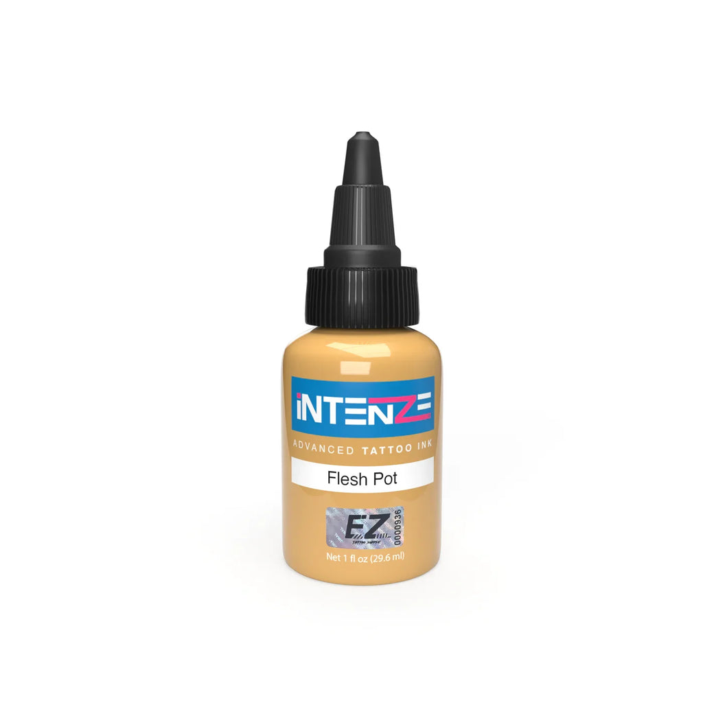 1oz INTENZE Tattoo Permanent Tattoo Pigment Permanent Body Art Tattoo Supply Professional Quality Semi-Permanent Skin Supply - Sun Studio