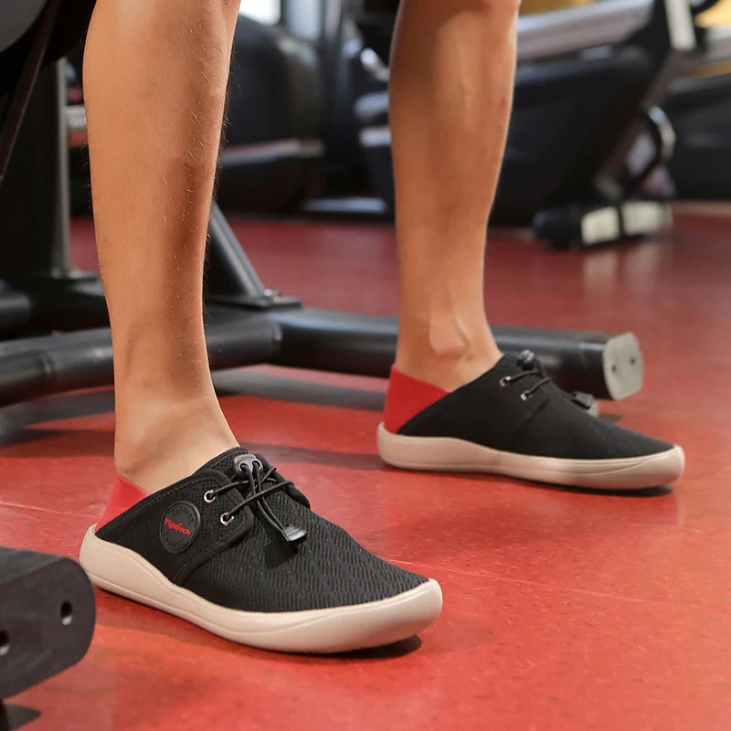 Hot Summer Mesh Men's Shoes Fashion Breathable Men Casual Shoes Handmade Flat Wading Shoes Outdoor Men Sneakers Big Size 38-46 - Sun Studio