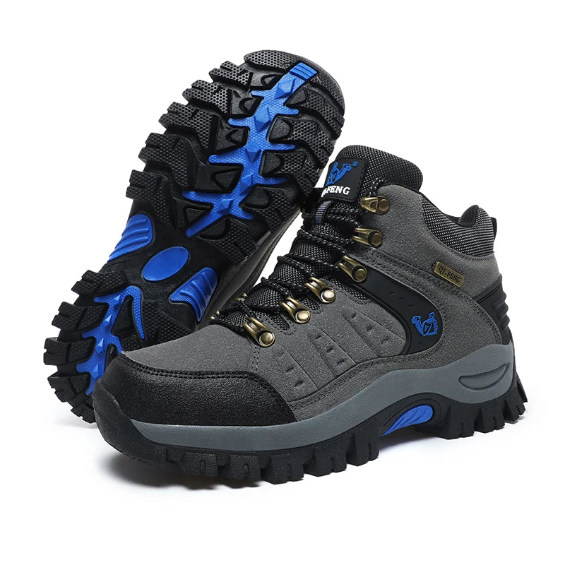New Couples Outdoor Mountain Desert Climbing shoes Men Women Ankle Hiking Boots Fashion Classic Trekking Footwear - Sun Studio