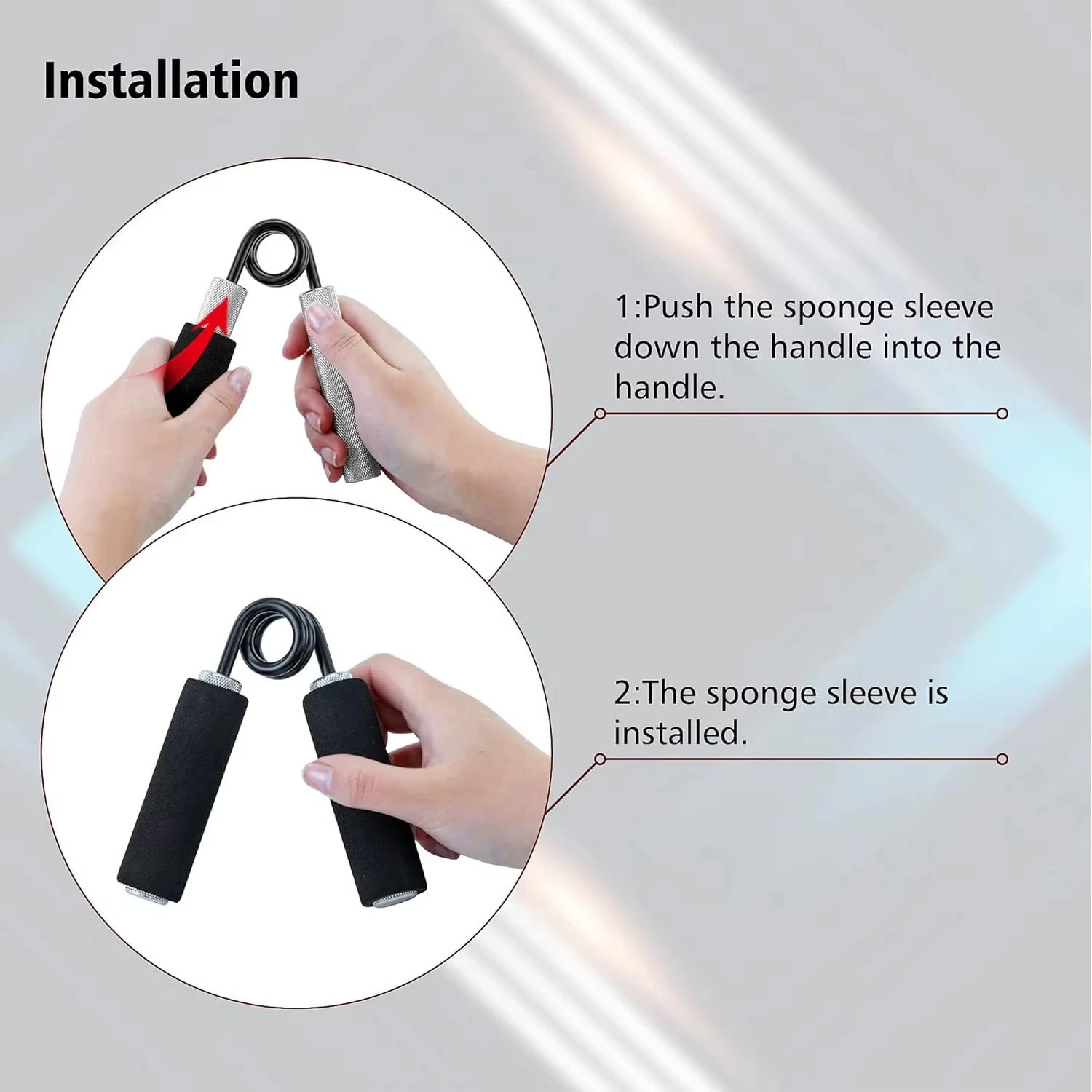 Hand Strengthening Devices Grip Strength Forearm Strengthener Hand Gripper Multi-functional Hand Strengthener For Friends Family - Sun Studio