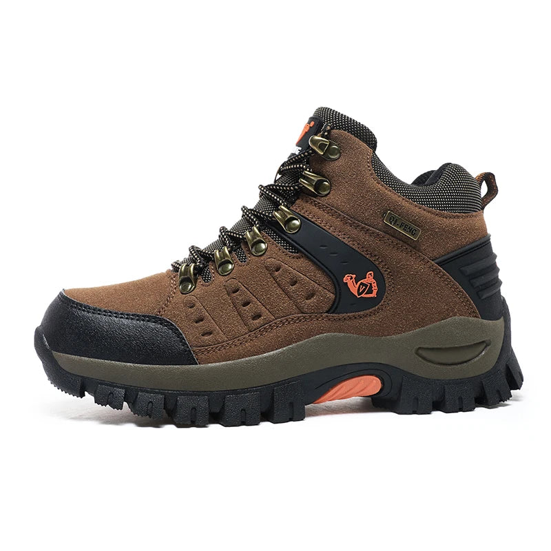 New Couples Outdoor Mountain Desert Climbing shoes Men Women Ankle Hiking Boots Fashion Classic Trekking Footwear - Sun Studio