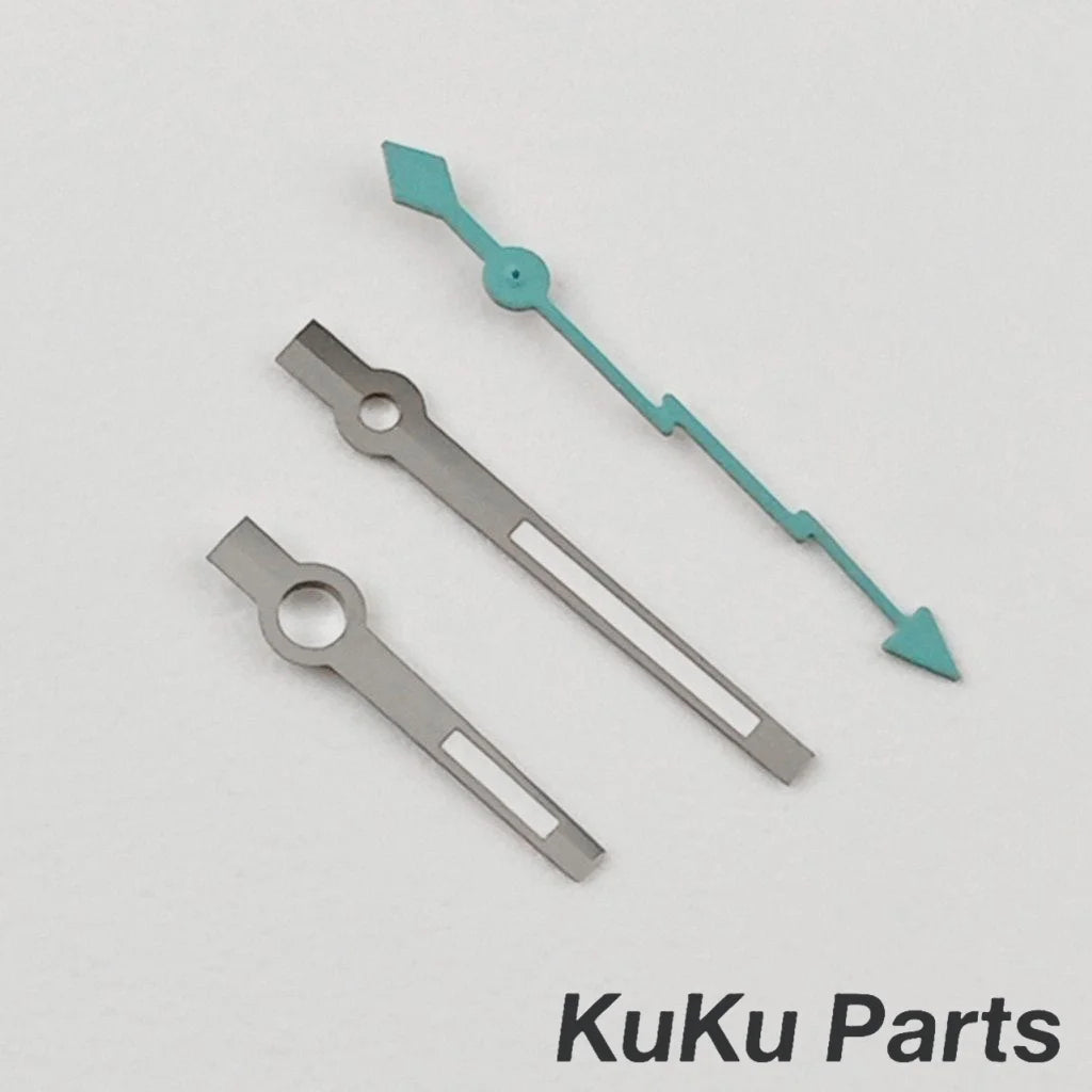 NH35 Lightning Second Green Luminous Hands Red Silver Gold Blue Watches Pointer For NH35 NH36 NH38 NH70 Movement Watches Needles - Sun Studio
