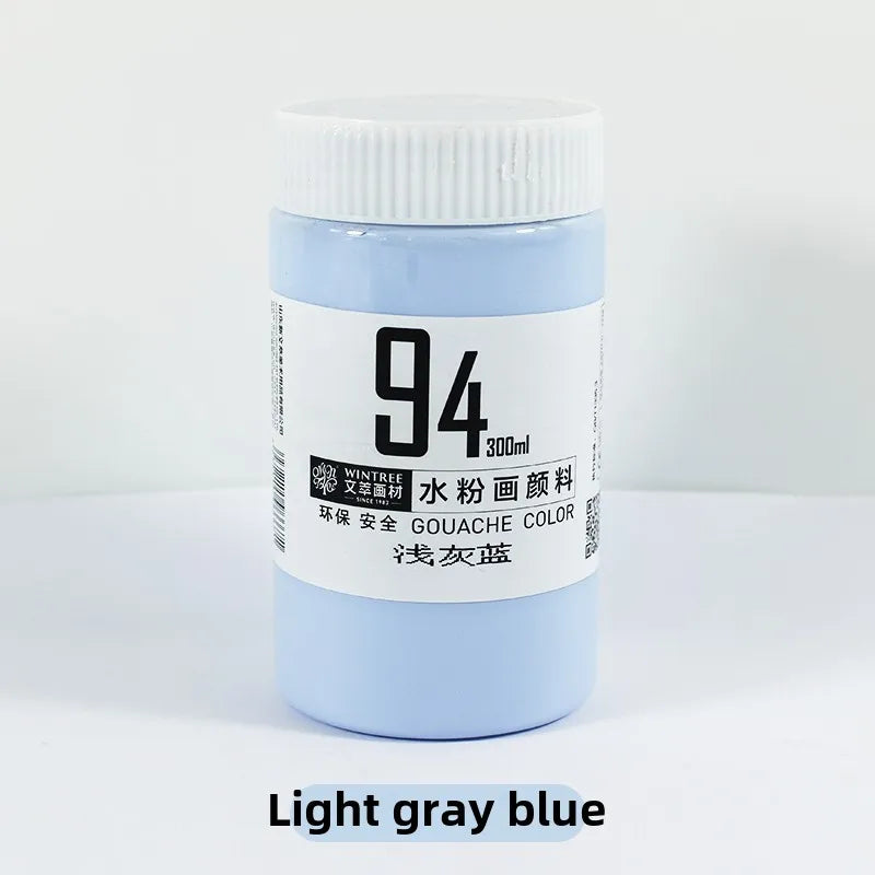 Gouache Paint Super Gouache Color 300ml Single Pack Art Class Non-toxic Beginner Pigment Art Student Special Large Bottle - Sun Studio