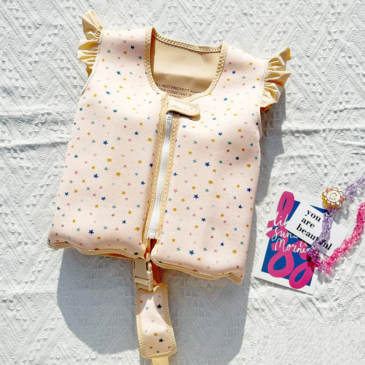 Baby Boy Girl Float Swimsuit Toddler Child Foam Safety Swimming Training Vest Summer Kid Swimming Clothing Swim Bath Pool 2-8Y - Sun Studio