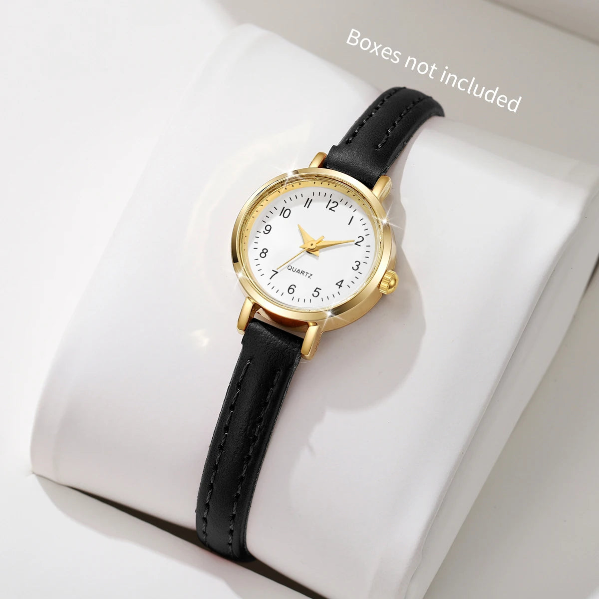 Fashion  Small Dial Women's Quartz Watch Ladies Leather Strap Wrist Watches Reloj Mujer（Without Box） - Sun Studio