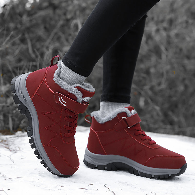 Men Top Quality Casual Snow Boots Waterproof Warm Winter Shoes Men Hiking Boots Outdoor Mountain Climbing Sneaker Man Trekking - Sun Studio