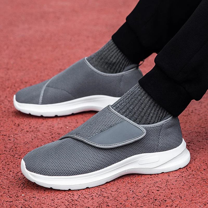 Winter Women Orthopedics Wide Feet Swollen Walking Casual Shoes Thumb Eversion Adjusting Soft Comfortable Diabetic Man Shoes - Sun Studio