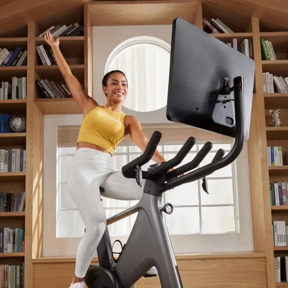 Indoor Trainer Bike Home Gym Fitness Exercise Stationary Indoor Cycling Spin Workout Bike - Sun Studio